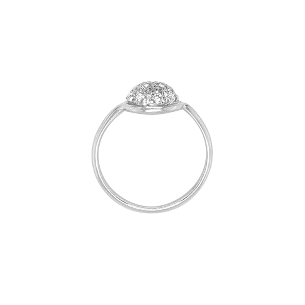 Nhẫn vàng đính đá zircon
