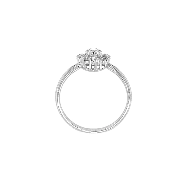 Nhẫn vàng đính đá zircon