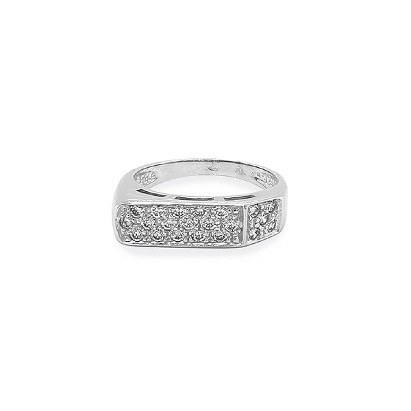 Nhẫn vàng đính đá zircon