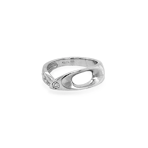 Nhẫn vàng đính đá zircon