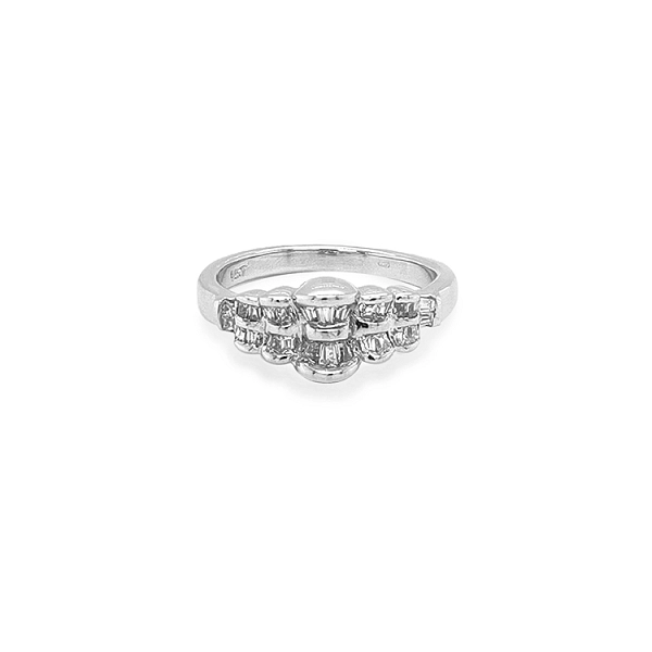 Nhẫn vàng đính đá zircon