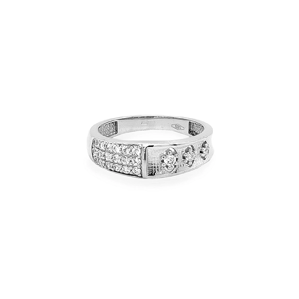 Nhẫn vàng đính đá zircon