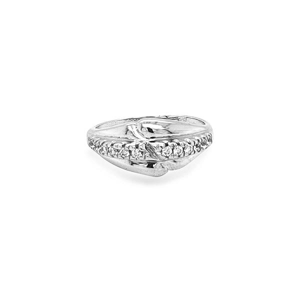 Nhẫn vàng đính đá zircon