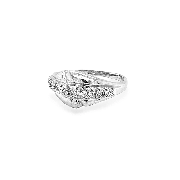 Nhẫn vàng đính đá zircon