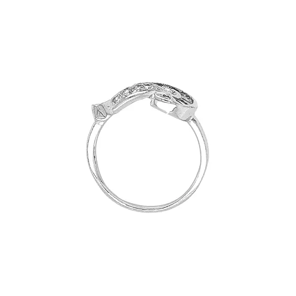 Nhẫn vàng đính đá zircon