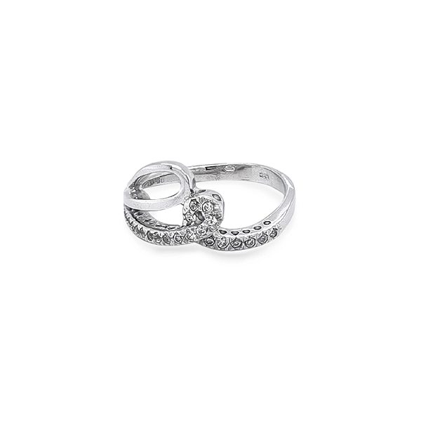 Nhẫn vàng đính đá zircon