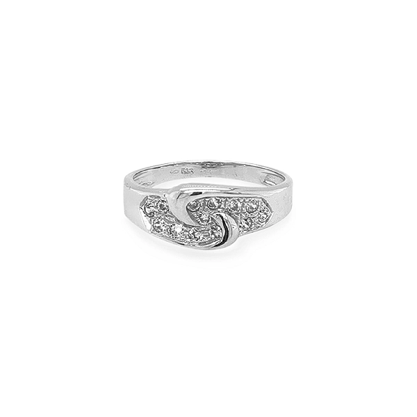 Nhẫn vàng đính đá zircon