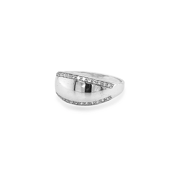 Nhẫn vàng đính đá zircon