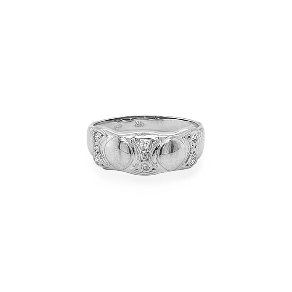 Nhẫn vàng đính đá zircon