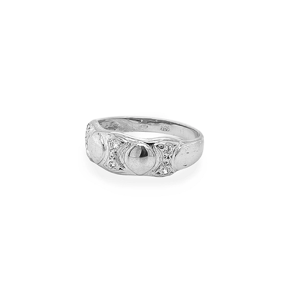 Nhẫn vàng đính đá zircon