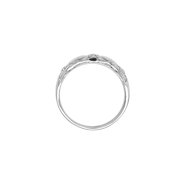 Nhẫn vàng đính đá zircon