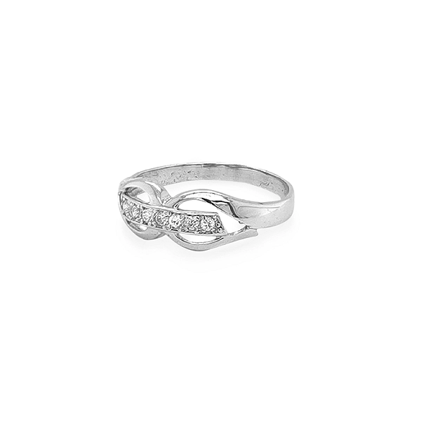 Nhẫn vàng đính đá zircon