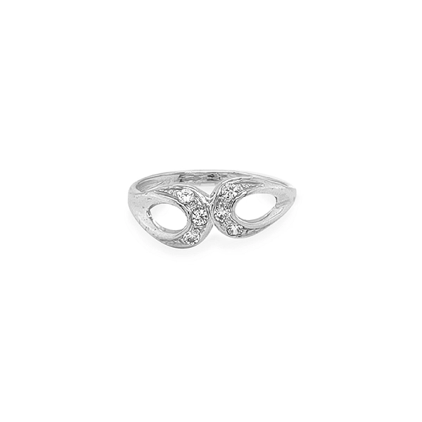 Nhẫn vàng đính đá zircon