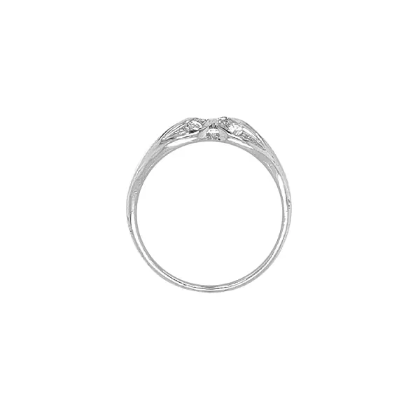 Nhẫn vàng đính đá zircon