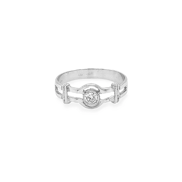 Nhẫn vàng đính đá zircon