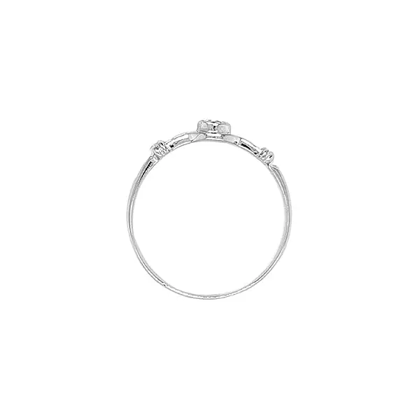 Nhẫn vàng đính đá zircon