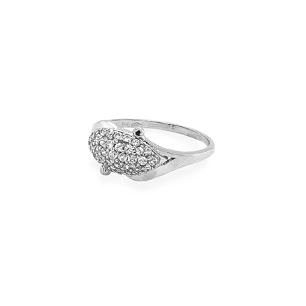 Nhẫn vàng đính đá zircon