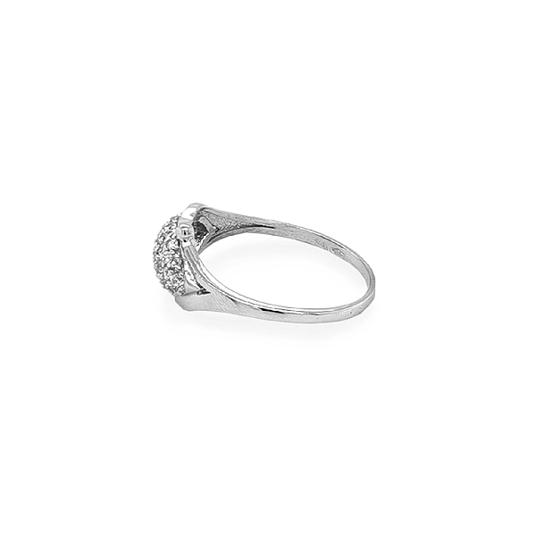 Nhẫn vàng đính đá zircon