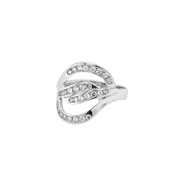 Nhẫn vàng đính đá zircon