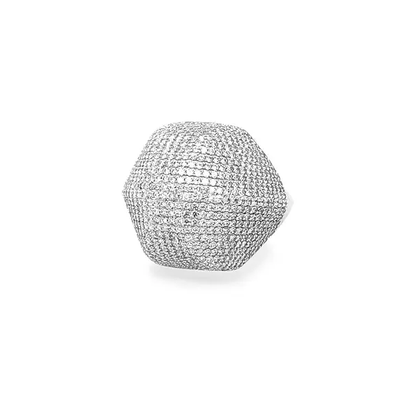 Nhẫn vàng đính đá zircon