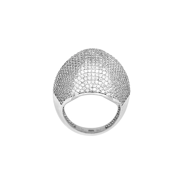 Nhẫn vàng đính đá zircon