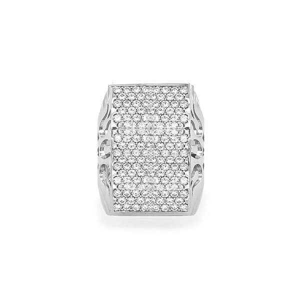 Nhẫn vàng đính đá zircon