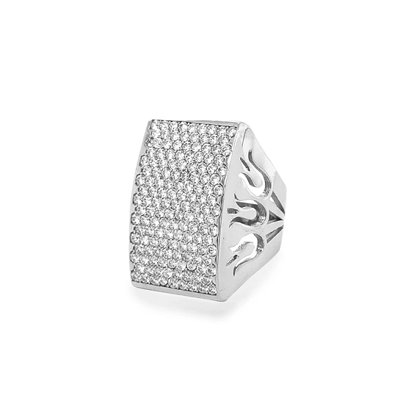 Nhẫn vàng đính đá zircon