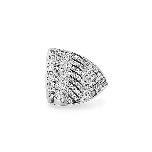 Nhẫn vàng đính đá zircon