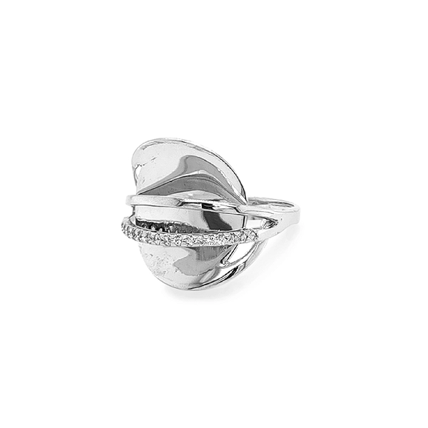 Nhẫn vàng đính đá zircon