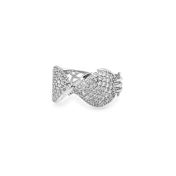 Nhẫn vàng đính đá zircon