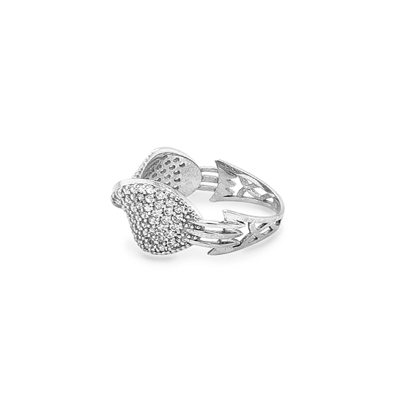 Nhẫn vàng đính đá zircon