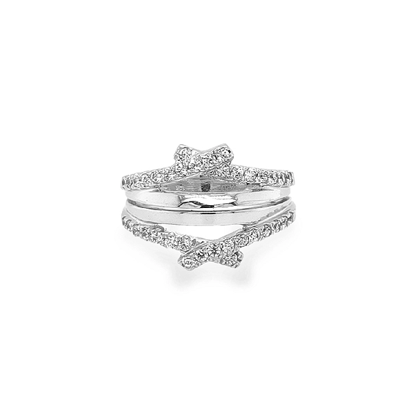 Nhẫn vàng đính đá zircon