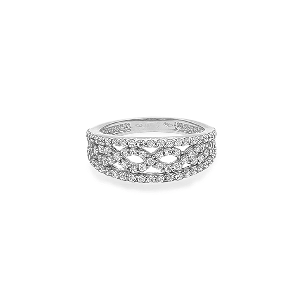 Nhẫn vàng đính đá zircon