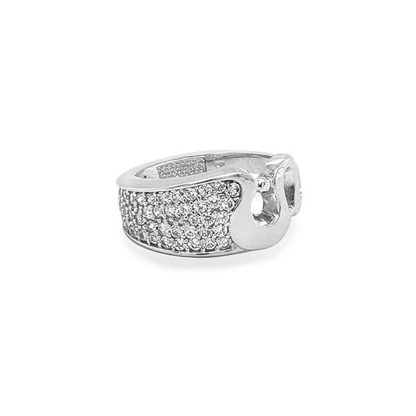 Nhẫn vàng đính đá zircon