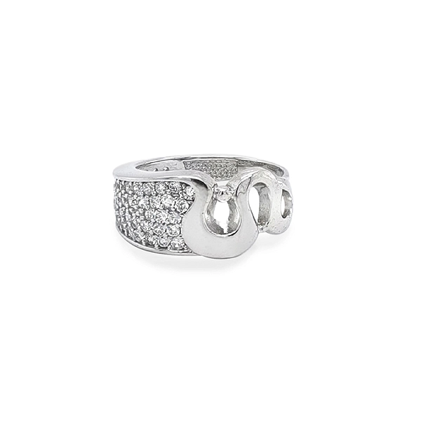 Nhẫn vàng đính đá zircon