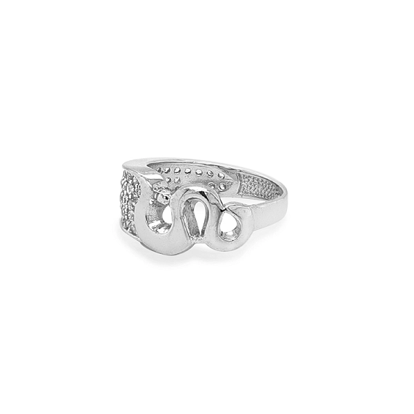 Nhẫn vàng đính đá zircon