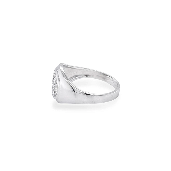 Nhẫn vàng đính đá zircon