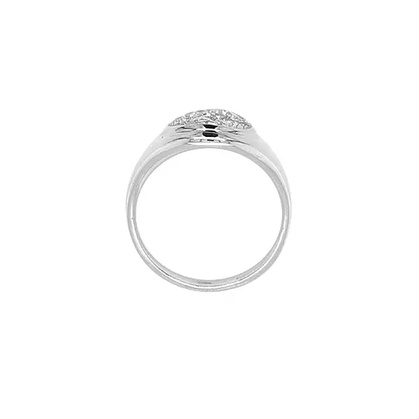Nhẫn vàng đính đá zircon