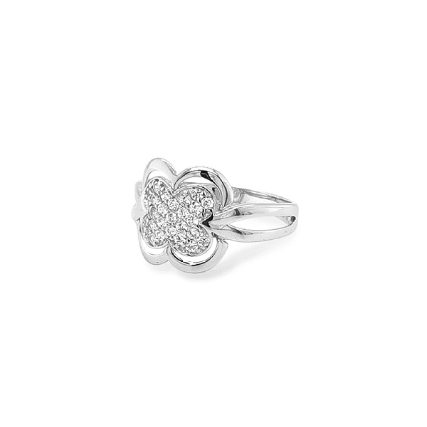 Nhẫn vàng đính đá zircon