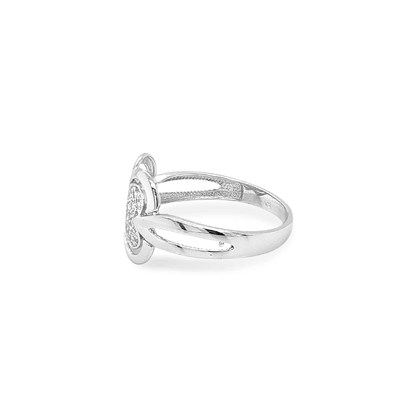 Nhẫn vàng đính đá zircon