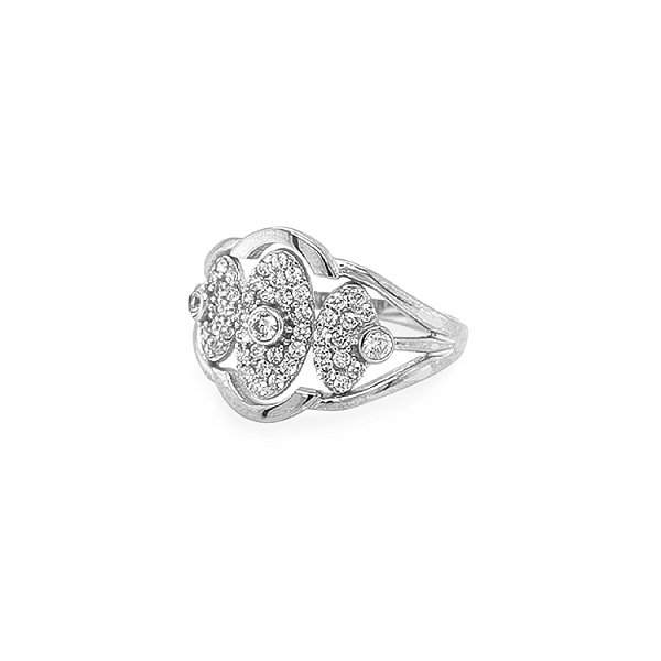 Nhẫn vàng đính đá zircon