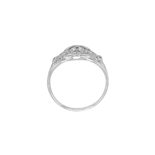 Nhẫn vàng đính đá zircon