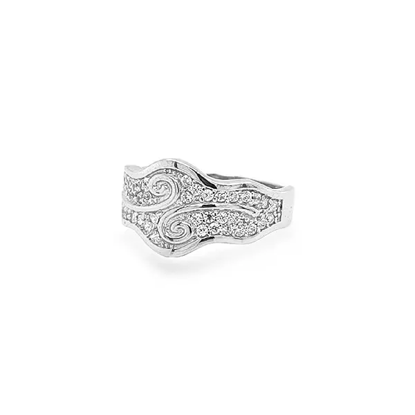 Nhẫn vàng đính đá zircon