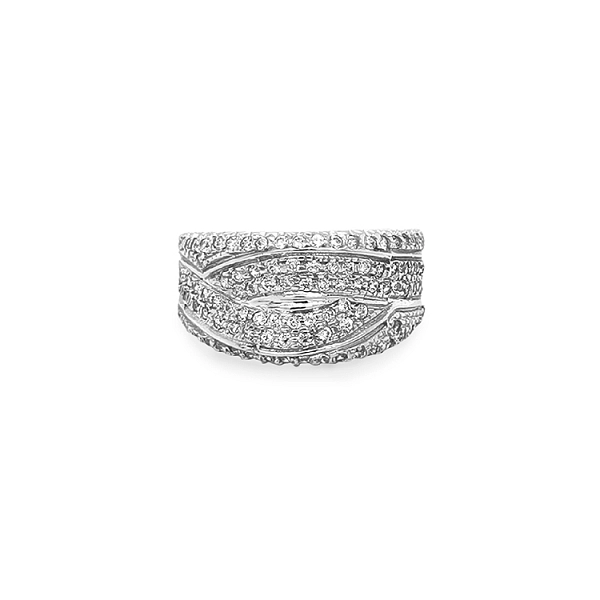 Nhẫn vàng đính đá zircon