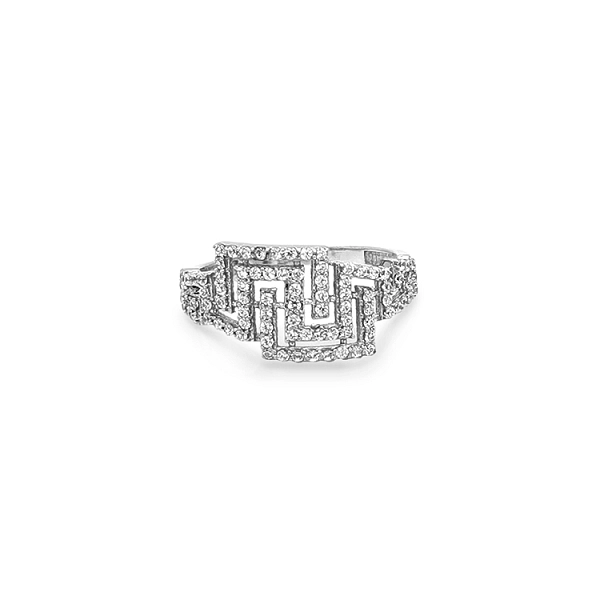 Nhẫn vàng đính đá zircon