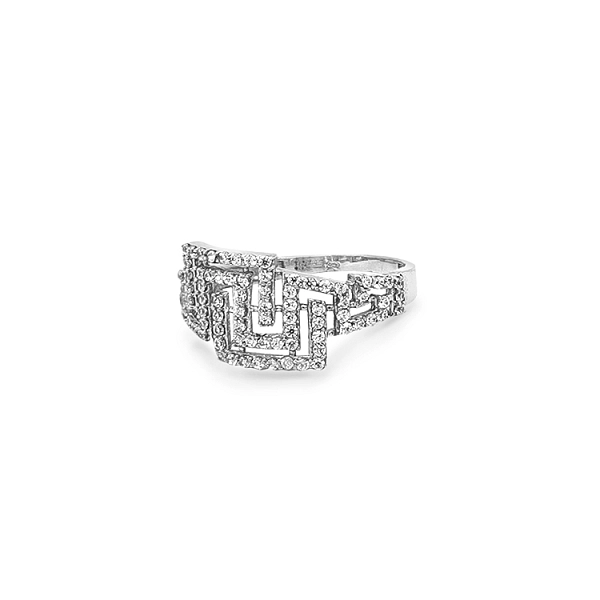 Nhẫn vàng đính đá zircon