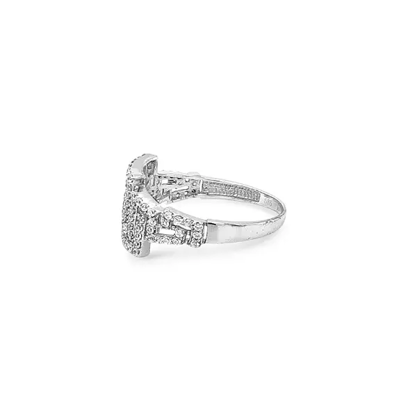 Nhẫn vàng đính đá zircon