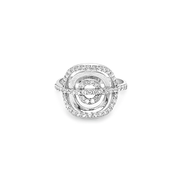 Nhẫn vàng đính đá zircon
