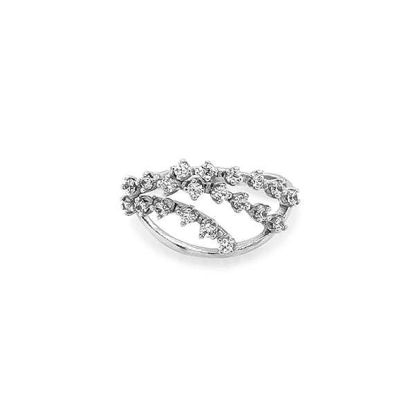 Nhẫn vàng đính đá zircon