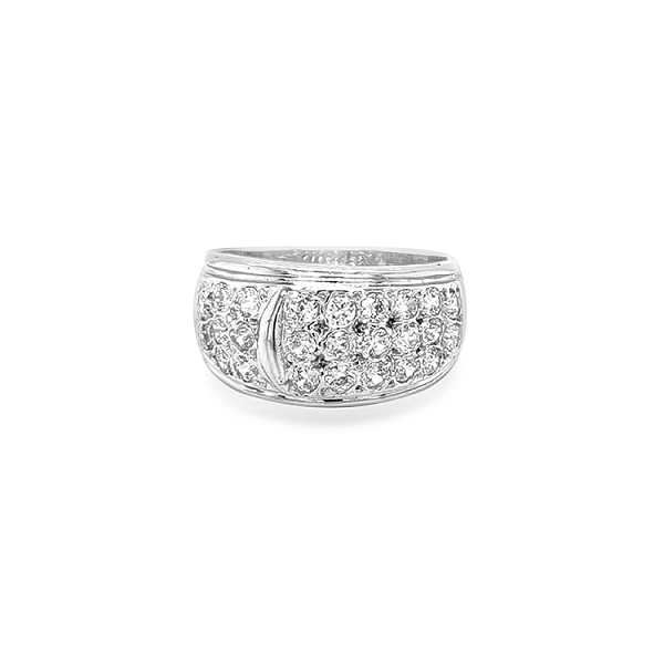 Nhẫn vàng đính đá zircon